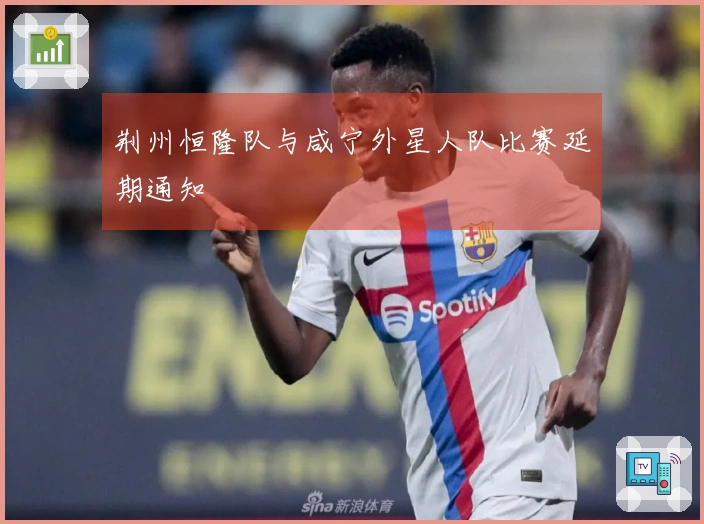 荆州恒隆队与咸宁外星人队比赛延期通知